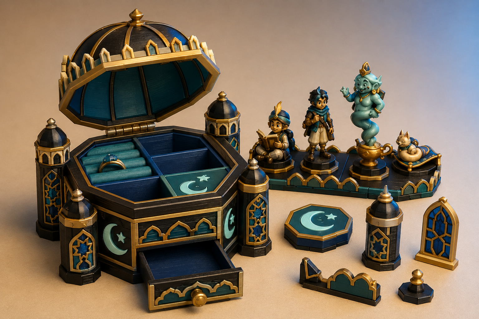 Moonlit Palace Box concept artwork