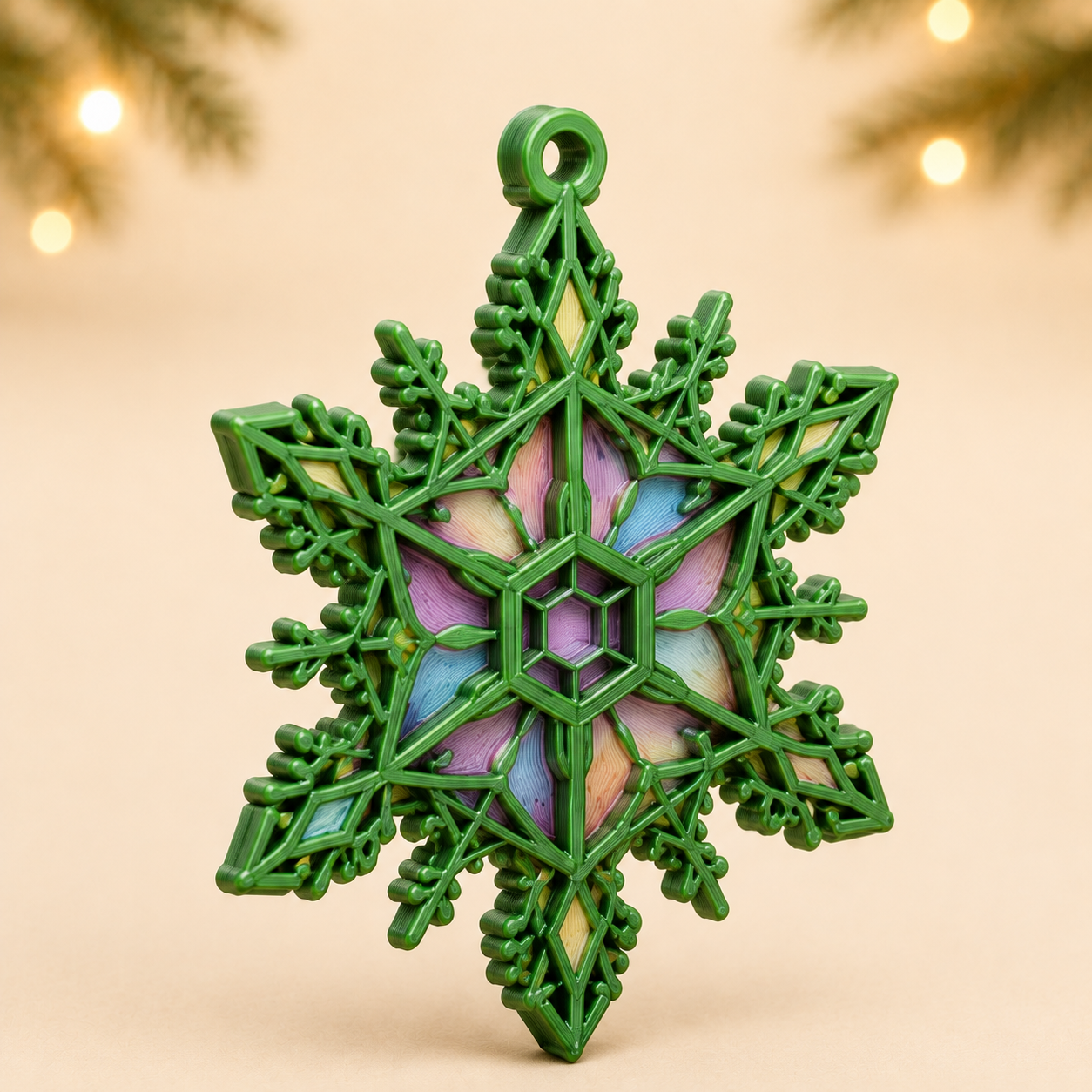 Layered Snowflake concept artwork